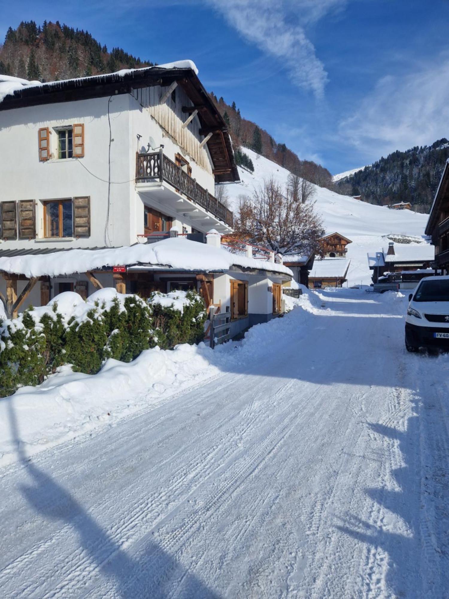 La Duchere 6 Personnes Le Plan La Giettaz Exteriér fotografie
