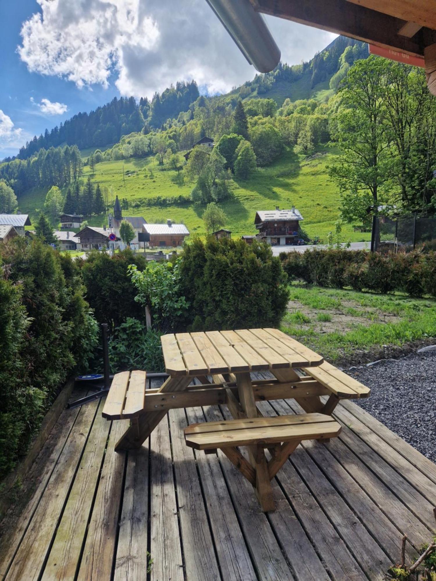 La Duchere 6 Personnes Le Plan La Giettaz Exteriér fotografie