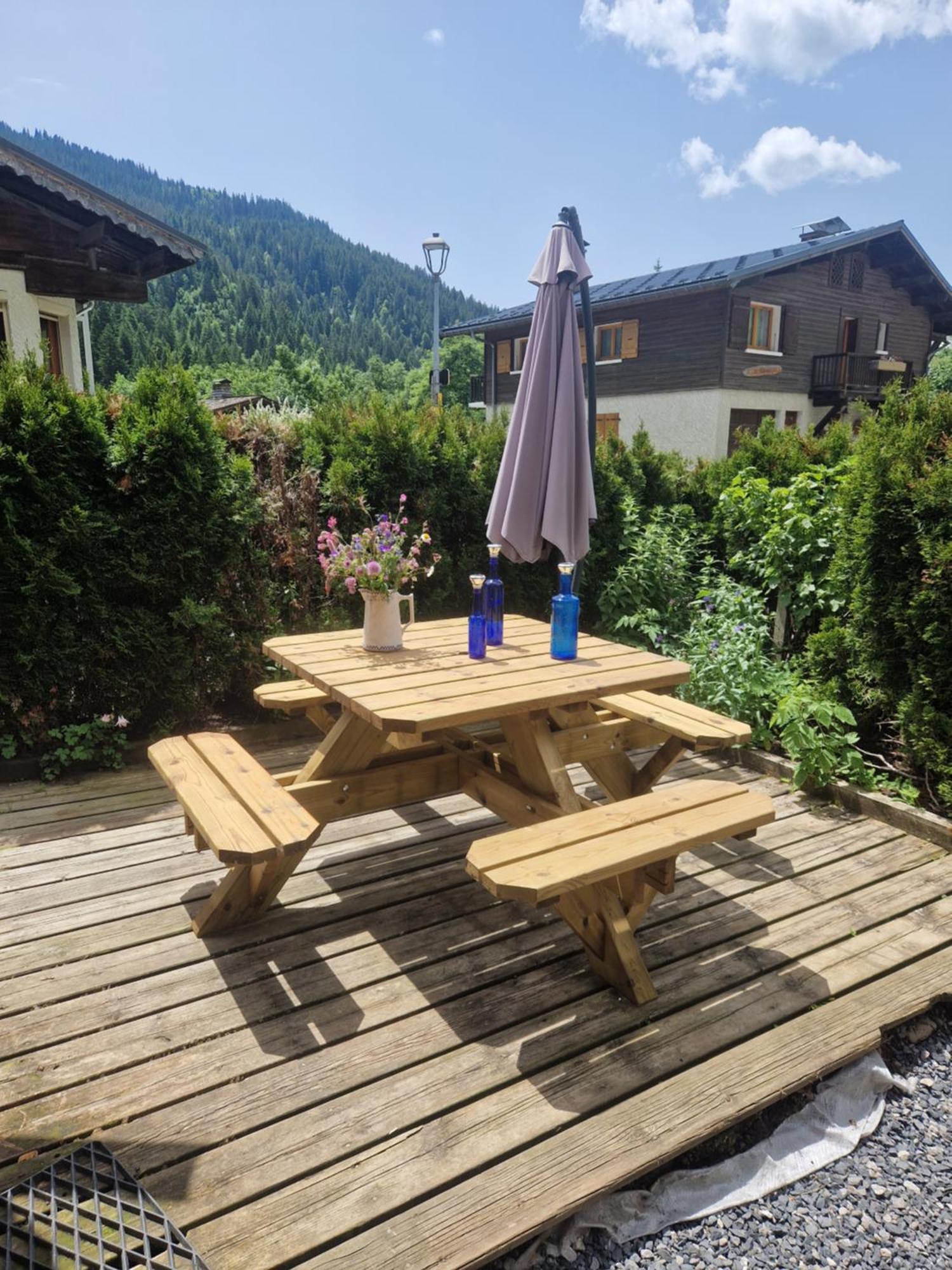 La Duchere 6 Personnes Le Plan La Giettaz Exteriér fotografie